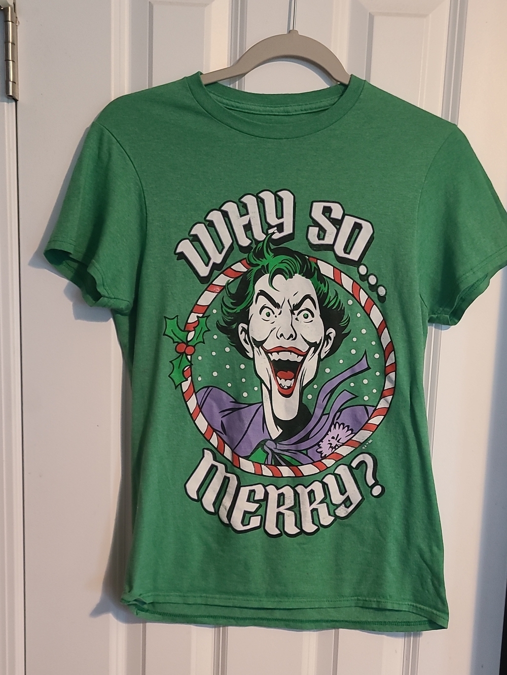 Green Joker Graphic Tee - "Why So Merry?"